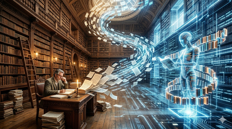A inteligência artificial na produção literária A inteligência artificial na produção literária